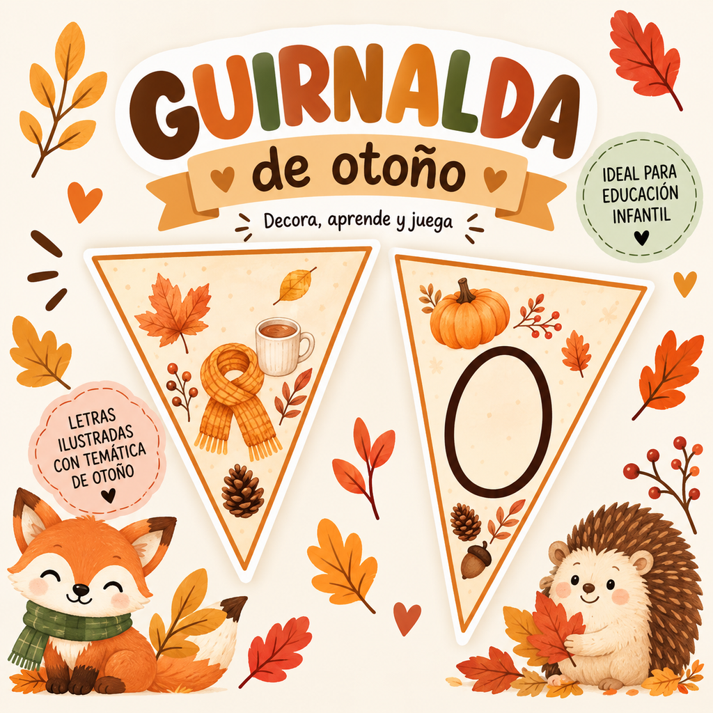 🍂 Pack de Otoño – Aprendemos jugando