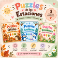🍂❄️🌸 Pack Puzzles de las Estaciones