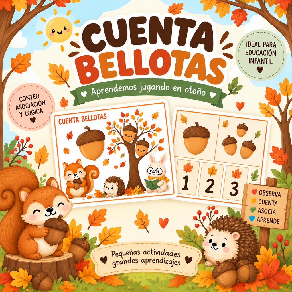 🍂 Pack de Otoño – Aprendemos jugando