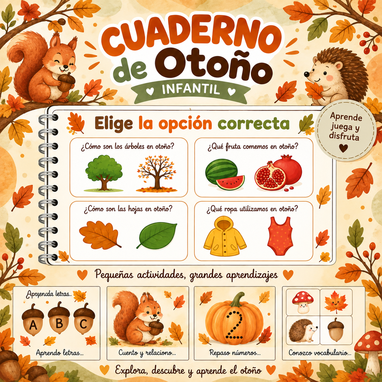 🍂 Cuaderno de Otoño